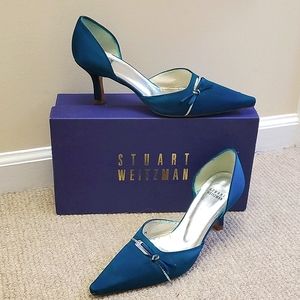EUC Stuart Weitzman heels globo nanno